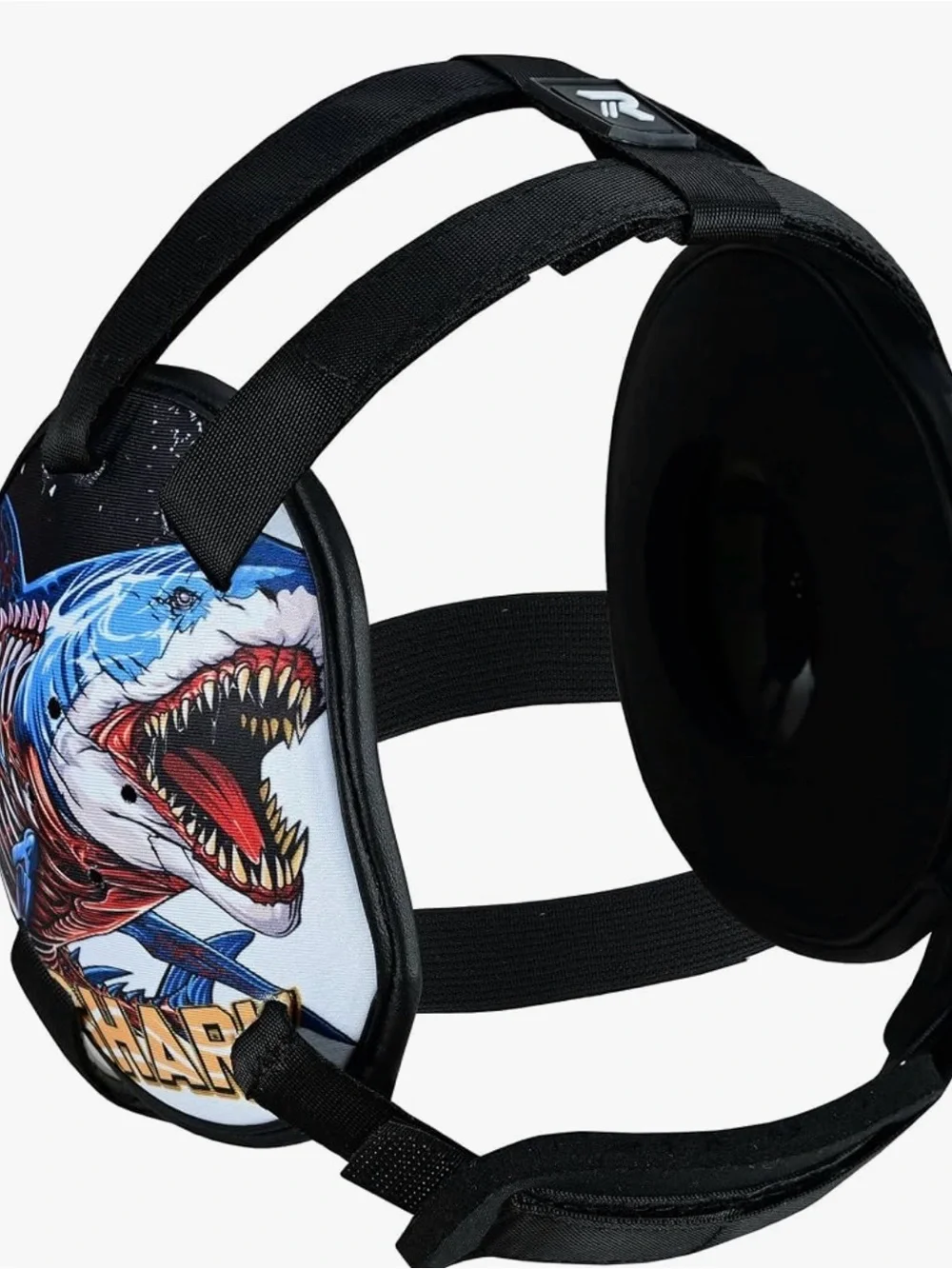 Roar Kids Blue Shark Print wrestling Headgear.   C3